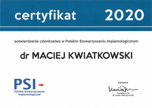 Prima-Dent Certyfikat-Maciej10