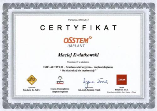 Prima-Dent Certyfikat-Maciej16